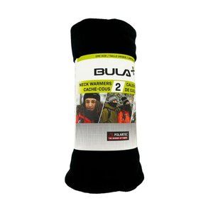 Bula Adult 2 Pack of Black Neck Warmers